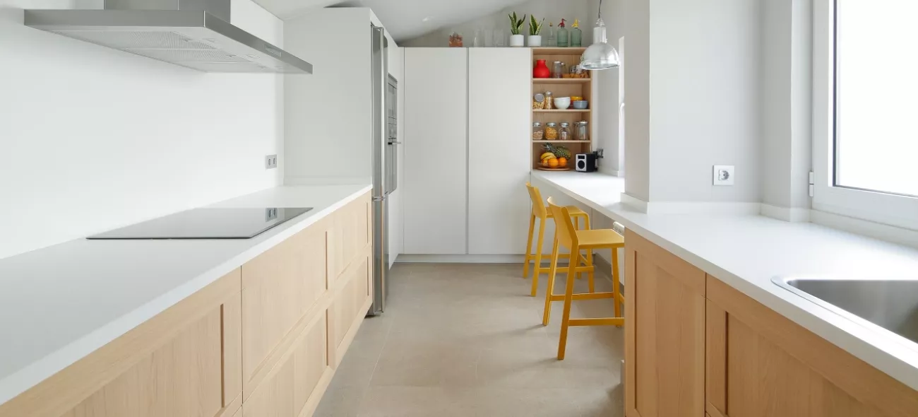 muebles de cocina con aire moderno en madrid